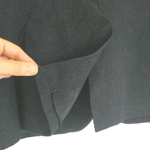 Banana Republic Blazer Men 40 Gray Tailored Fit Cotton SportCoat 2Buttons 42x28" - Picture 7 of 16